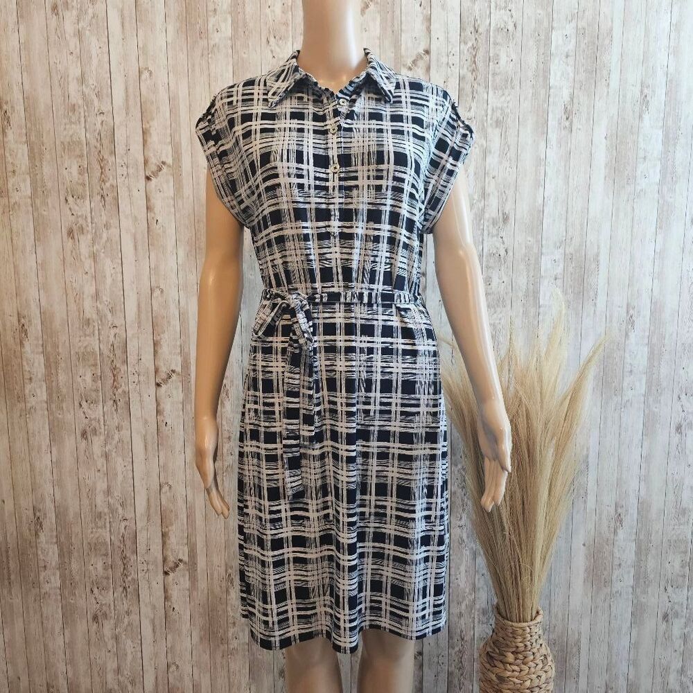 Women's Tommy Hilfiger Dress, Size 2, Black and White